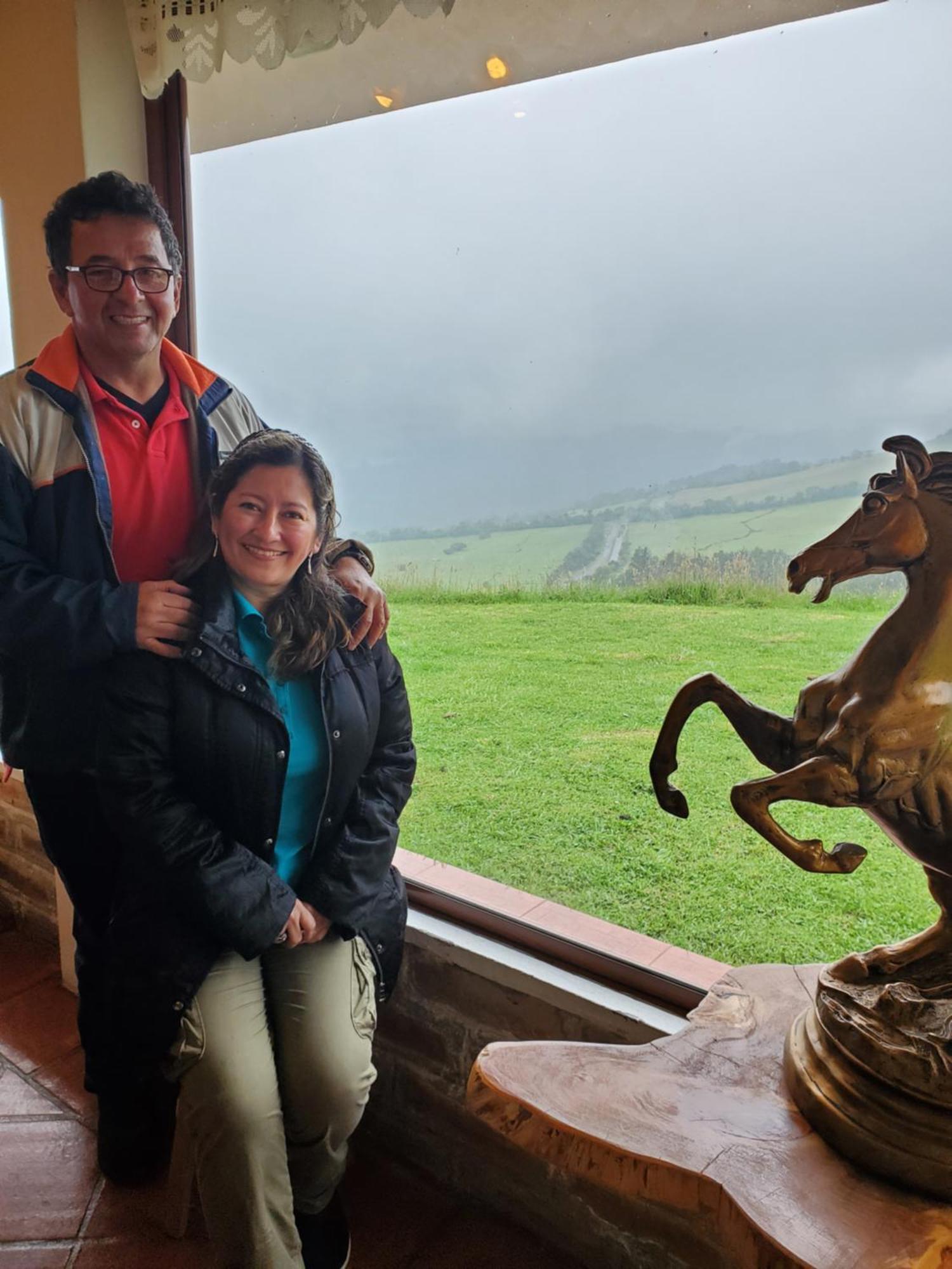 Balcon Al Cotopaxi Hosteria Sangolquí Exterior foto